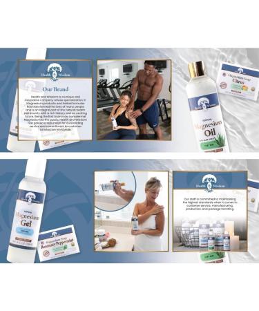 Heath & Wisdom Magnesium Snow Powder 75g | Tone Skin & Gums | Pure Mineral Powder for Topical Use | Tighten Skin, Feel Young & Rejuvenated - Buy Online on GoSupps.com