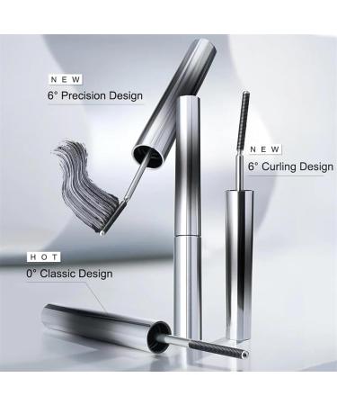 Vivavogue Lash 2pcs Vivavogue Iron Wand Mascara 3D Curling Eyelash Iron Mascara Curl Brushless Metal Wand Mascara for Women Waterproof Long Lasting No Flaking (2 Mix) - Buy Online on GoSupps.com