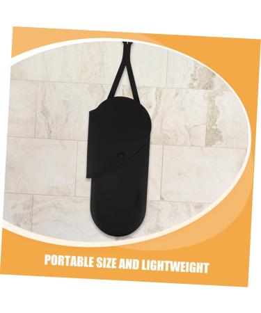 Baluue 2pcs Black Storage Pouch Hair Rollers Hair Straightener Organizer 29.50X13.50X2.00CM Black - Buy Online on GoSupps.com