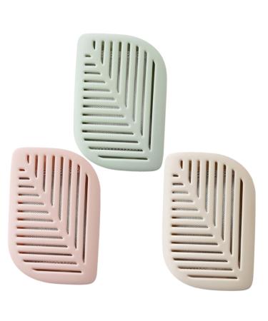 Veemoon 3pcs Leaf Refrigerator Deodorant Box Best Refrigerator Deodorant Refrigerator Air Purifying Case Charcoal Box Air Purifier