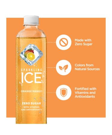 Sparkling Ice Purple Variety Pack - 12 Count, 17 fl oz Zero Sugar Sparkling Water with Vitamins - Black Raspberry, Cherry Limeade, Orange Mango, Kiwi Strawberry - Buy Online on GoSupps.com