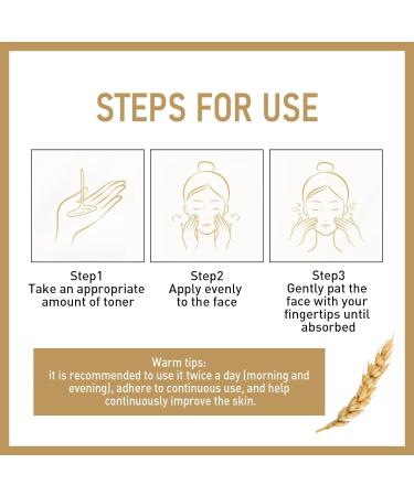 Rice Toner Rice Water Toner for Face Hydrating Rice Face Toner Hydrating Toner for Face Natural Moisturizer Glow Essence Smoothing Toner for Face Deep Hydrating Moisturizing Essence Toner 150 ml - Buy Online on GoSupps.com