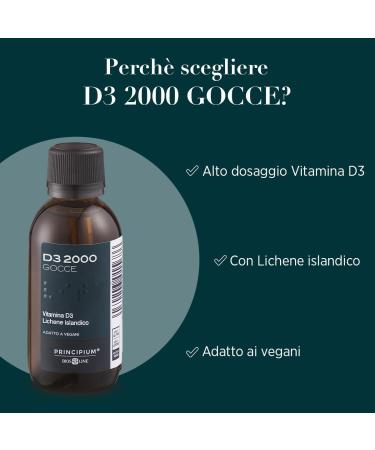  Bios Line Bios Line D3 Vegan 2000 IU Food Supplement 50ml - Buy Online on GoSupps.com