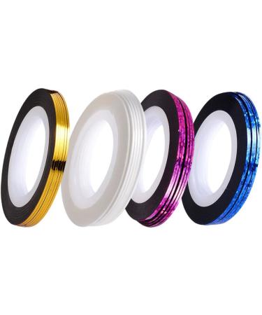 YaptheS DIY Nail Stickers - White Nail Striping Tape for Nail Art Decoration - Buy Online on GoSupps.com