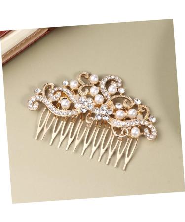 Gogogmee Costume Accessories Pearl Hairpin Combs Bridal Hair Clip Bridal Hair Comb Pearl and Womens Goody Hair Clips for Women Vintage Bridal Hair Comb Bride Bride Hair Comb - Buy Online on GoSupps.com