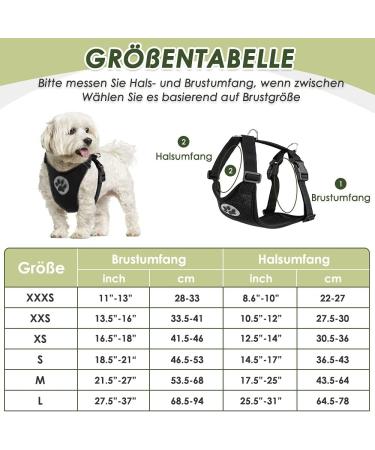 Eyin Dog Harness with Seat Belt | Adjustable Breathable Car Safety Harness (Black XXS) - 2 Carabiner Hooks & Buckle for Secure Travel - Buy Online on GoSupps.com