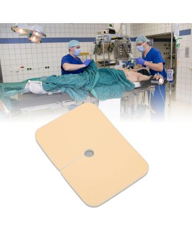 10x7.5cm Tracheotomy Dressing Pad Reusable Foam Waterproof Tracheotomy Pad Tracheal Frenulum Foam Waterproof Skin Friendly Suitable for Neck Surgery - Buy Online on GoSupps.com
