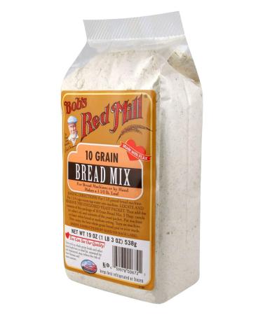 Bob's Red Mill 10 Grain Bread Mix with Yeast Packet 19 oz (Pack of 2) - Buy Online on GoSupps.com