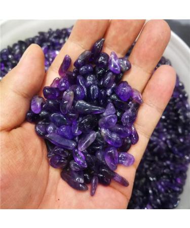 Amethyst Crystals Specimen Amethyst Point Quartz Natural Stones and Minerals Fish Tank Stone (Size : 100g) Home Goods - Buy Online on GoSupps.com