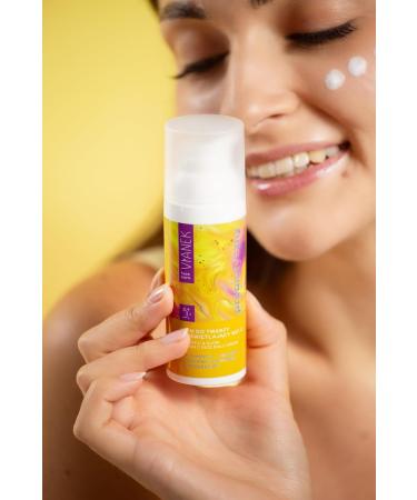  VIANEK VIANEK Face Cream with Vitamin C 50ml - Lightening Moisturizer - Probiotic Face Cream for All Skin Types - Face Cream for Pigment Spots - Buy Online on GoSupps.com