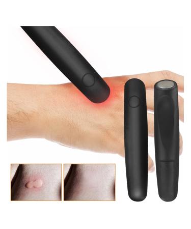 Dandruff Remover Machine Compatible Itch Pen | Portable Black Therminator Handheld Wireless Stick | Galvanic Facial Tool (Black) - Buy Online on GoSupps.com