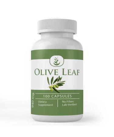 Pure Original Ingredients Olive Leaf, (100 Capsules) Always Pure, No Additives Or Fillers, Lab Verified 100 Count (Pack of 1)