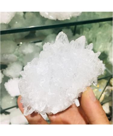 Natural White Ghost Quartz Crystal Cluster Crystals raw Gemstone Specimen for Home&Office Decoration fengshui ZJGIDTEM (Size : 300-400g) - Buy Online on GoSupps.com