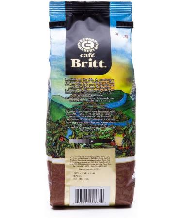 Cafe Britt Caf Britt Costa Rican Tres Rios Valdivia Coffee 12 oz 1 Pack Ground Arabica Coffee Kosher Gluten Free 100 Gourmet & Medium Light Roast - Buy Online on GoSupps.com