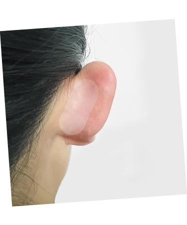 Silicone Ear Patch Stickers 60pcs - Portable Cosmetic Makeup Correction Tape - Transparent Earring Cosmetics Ear Tape 3.7x1.6cm - Buy Online on GoSupps.com