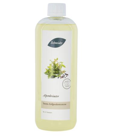 Saunabedarf Schneider - Infusion concentrate sauna infusion alpine herbs 1000ml
