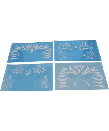 Unique Portable 10-Leaf Make-Up Template | Reusable Flexible Patterns for Women | Perfect for Parties & Stage Appearances - Buy Online on GoSupps.com