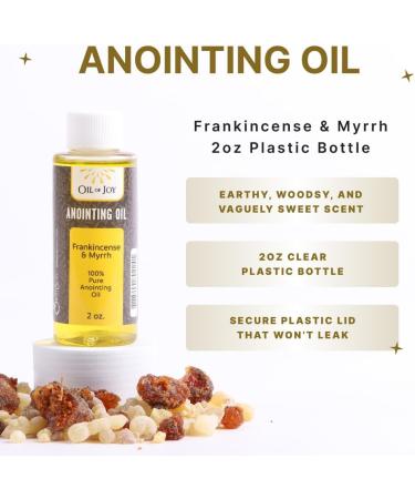 Swanson Christian Products Frankincense & Myrrh Anointing Oil 2 Oz | 100% Pure for Prayers | Shop Internationally - Buy Online on GoSupps.com