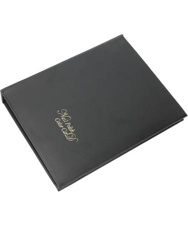 Nail Sticker Display Book Nail Stickers Storage Albums Nail Sticker Album Cardboard Kraft Paper for Nail Salons Family Photo Storage(Black) - Buy Online on GoSupps.com