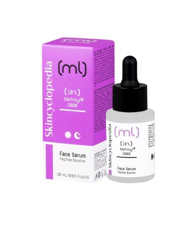 Skincyclopedia Pure Matrixyl 3000 Pro Serum Anti Aging Deep Moisturizer Wrinkle Reducing Targets Large Pores & Fine Line Bumpy Texture Repair & Radiance skin Booster Reduce Age Spots.
