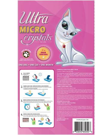 Ultra Pet Silica Gel Crystal Cat Litter - Odor Control & Gentle on Paws - Buy Online on GoSupps.com