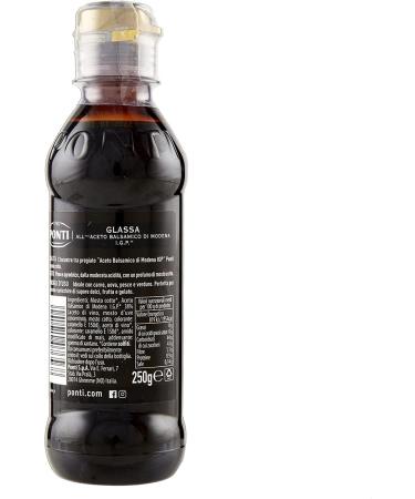 Ponti Aceto Modena Balsamic Vinegar Sauces 250 ml (Pack of 12) - Buy Online on GoSupps.com