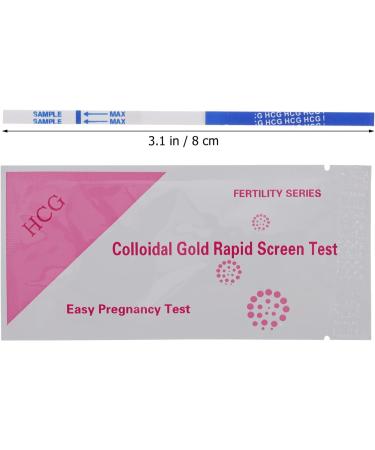 Pregnancy Test Strips - Early Detection Home Testing Kit for Women - Assorted Colors - 25 Boxes - Buy Online on GoSupps.com
