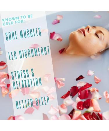 Aromasong Magnesium Flakes from The Dead Sea 3 LB Resealable Pack - Muscle Relaxing Magnesium Chloride Bath Salts for Headaches, Stress & Leg Discomfort - Buy Online on GoSupps.com