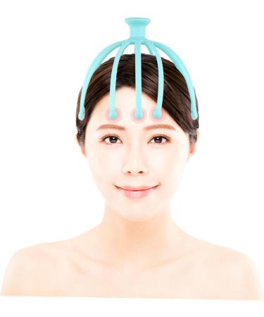 Foytoki Head Massager - Octopus Scalp Massage Device & Gua Sha Tool for Therapeutic Relief | Multifunctional Head Massager for Relaxation - Buy Online on GoSupps.com