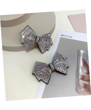 FRCOLOR Rhinestone Butterfly Hair Clip Womens Hair Clips Bowknot Hair Clips Bowknot Hairpins Hair Gems for Women Rhinestone Hair Bows Girl Bows Headgear Women's Rhinestones Temperament - Buy Online on GoSupps.com