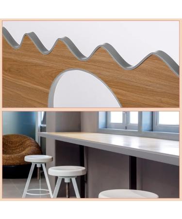 flintronic 5m*16mm U-Shape Flexible Furniture Edge Banding Baby Safty Baby Edge Protector Self Adhesive TPE Wood Edging Tape DIY Furniture Edge Trim for Table Cabinet Furniture Restoration Gray 5m*16mm - Buy Online on GoSupps.com