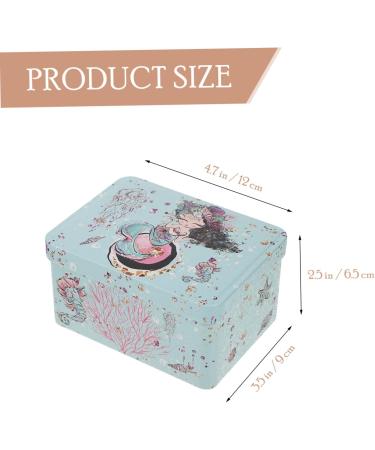 Alipis 5pcs Candy Box Candy Tins Empty Candy Tins Chocolate Candy Goodies Jar Europe Household Iron - Buy Online on GoSupps.com