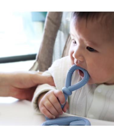Sensory Silicone Chewing Tools for ADHD & Autism - Pack of 3 | Teething & Nail Biting Relief - Light Pink - Buy Online on GoSupps.com