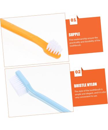 Sosoport 30 pcs Supplies for Pets Puppy Cleaning Dog Brush Small Handheld Tooth Pet Cat Teeth Portable 1 count (Pack of 1) Assorted Colorx3pcs - Buy Online on GoSupps.com