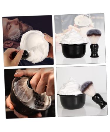 Premium Dressoos Hairdressing Set: Soap Cup Razor Brush & Shaving Bowl for Men - Perfect Beard Grooming Essentials - Buy Online on GoSupps.com