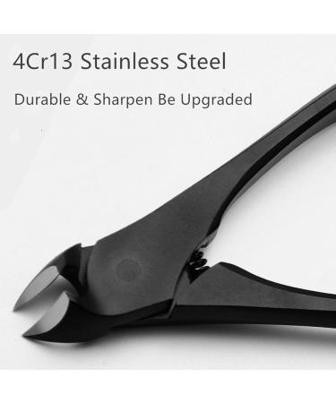 HCHGJKN Nail Clippers Stainless Steel Nail Clipper Callus Shaver Toenails Ingrown Pedicure Paronychia Improved - Buy Online on GoSupps.com