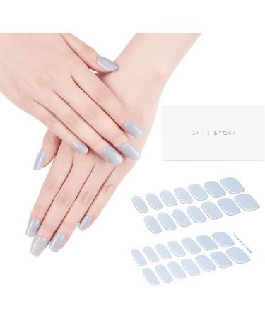 Danni & Toni Glistening Sea Gel Nail Polish Strips - 28 Salon-Quality Stickers - Buy Online on GoSupps.com