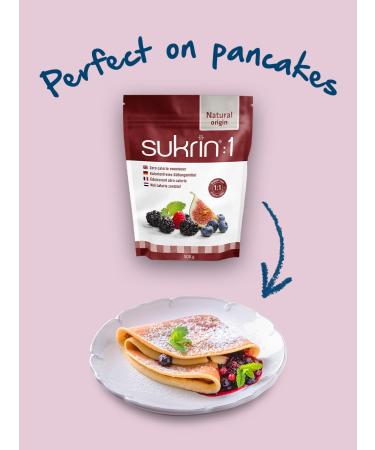 Sukrin: 1 - 500g Bag | Low-Calorie Sugar Alternative for Baking & Cooking - Shop Internationally - Buy Online on GoSupps.com
