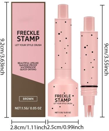 Taches de Rousseur Imperm ables - Stylo Visage Points | Taches de Rousseur Artificielles R sistantes l'Eau Tenue Longue pour Beaut Naturelle Femmes et Jeunes Filles ZP-A01-0029-03 - Buy Online on GoSupps.com