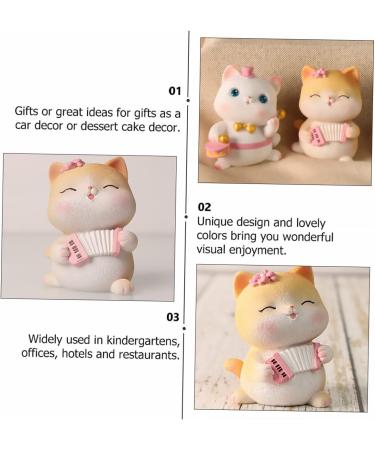 Buy Ciieeo Mini Resin Cat Ornaments - Perfect Animal Cake Toppers & Desk Decor - International Shipping Available - Buy Online on GoSupps.com