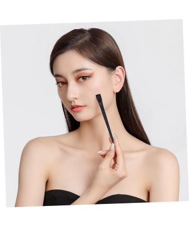 WOONEKY 6pcs Eyeliner Makeup Brush Eyeshadow Eyeliner Wands Eye Shadow Black Rayon Wooden Handle - Buy Online on GoSupps.com