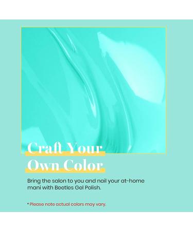 Beetles Gel Nail Polish Cynthia Cyan 0.5 fl. oz - Spring Summer Color, Soak Off LED Gel Polish - Buy Online on GoSupps.com