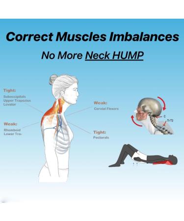 Relieflylab Trapezius Stretcher & Neck Massage Tool Ultimate Relief for Neck Pain (Black - Buy Online on GoSupps.com