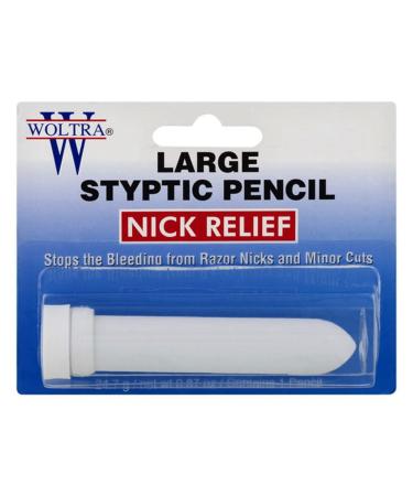 Nick Relief Styptic Pencil Large - 6 Pack | Stop Bleeding Fast - Buy Online on GoSupps.com