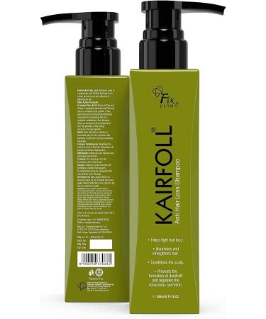  QURA QURA Kairfol Anti-Hair Loss Shampoo | Anti-Hair Loss Shampoo | Anti-Hair Loss Shampoo for Men and Women | Scalp Shampoo 200 ml - Buy Online on GoSupps.com