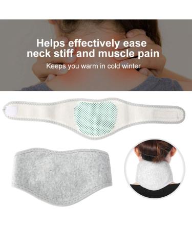 Washable Warming Collar: Adjustable Neck Support Strap for Pain Relief & Cervical Spine Protection - Buy Online on GoSupps.com