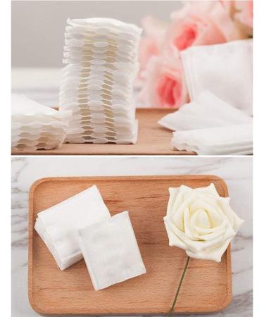 Dsoar 222pcs Premium Cotton Facial Cleansing Pad Thick Square Organic Cosmetic Makeup Cotton Pads Facial Soft Cotton Removing Nail Polish 222 Count (Pack of 1) - Buy Online on GoSupps.com
