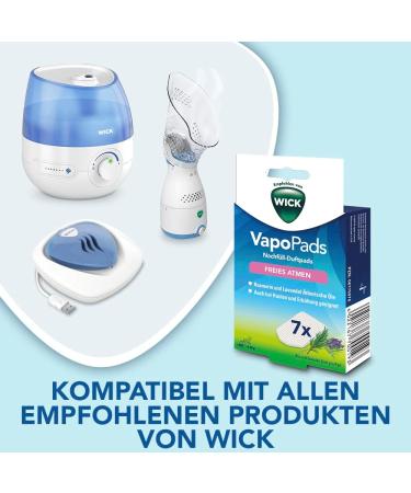 Wick Vapo Pads - Rosemary & Lavender Essential Oils for Humidifiers & Diffusers | 7-Pack for Cold Relief - Buy Online on GoSupps.com