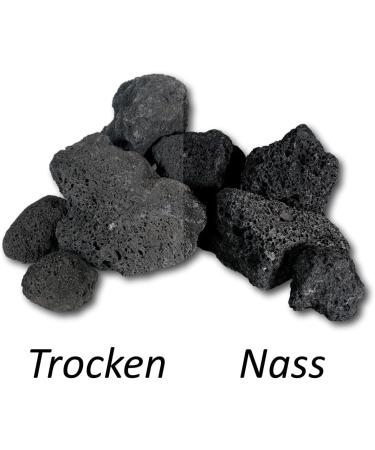 Greenscaping Black Lava Stones for Aquariums 10 Pack (3-20 cm) | Extra Deep Aquarium Decor - Buy Online on GoSupps.com