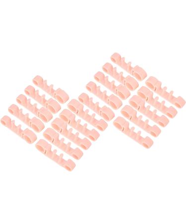 5-Toe Separator Set: Silicone Hallux Valgus Corrector & Bunion Pads - 10 Pairs for Hammer Toe Relief - Unisex Toe Stretcher for Yoga - White - Buy Online on GoSupps.com